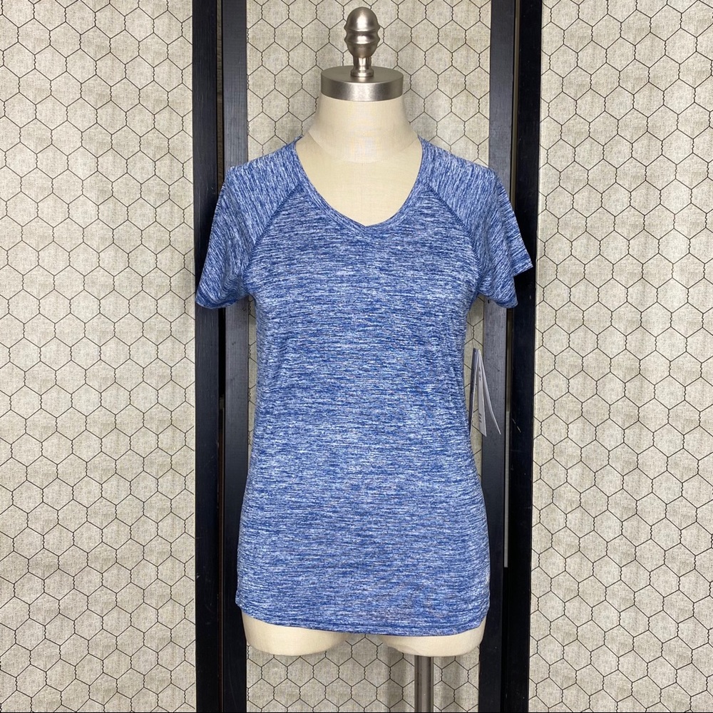 LEG3ND Moisture Wicking V-Neck Athletic Tee